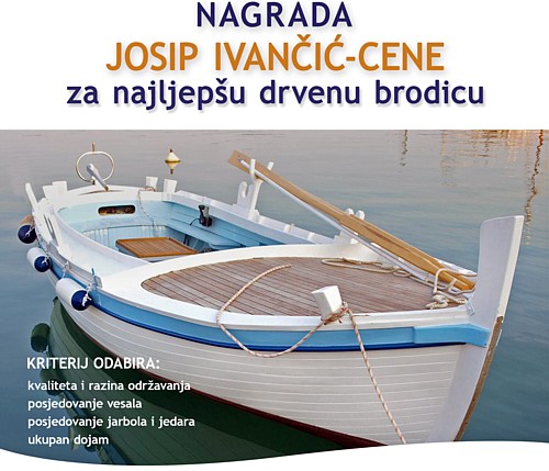 Za najljepšu drvenu brodicu