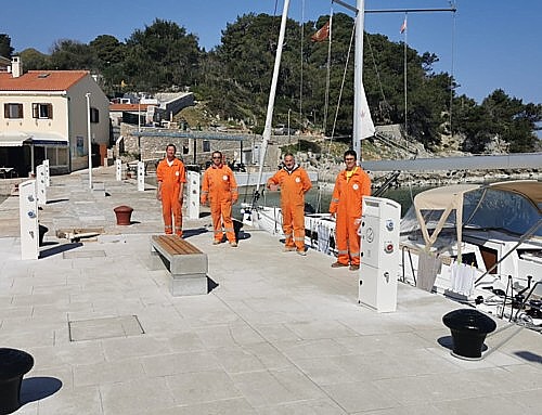 Uređen gat u Rovenskoj