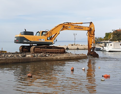 Sanacija obalnog zida 