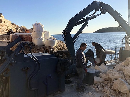 Sanacija obalnog zida