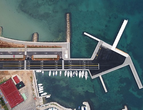 Završena trajektna luka Tkon