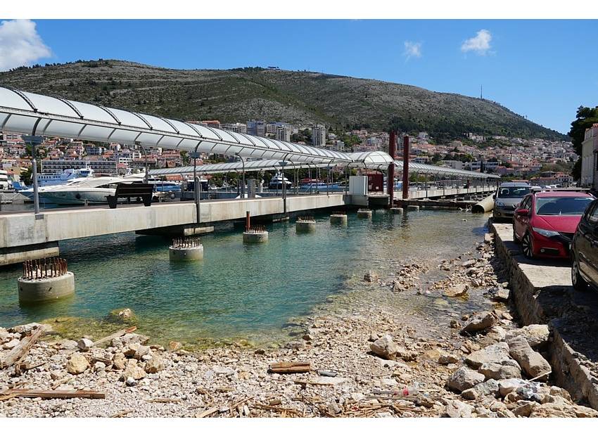 Završeno pobijanje pilota na Lapadskoj obali