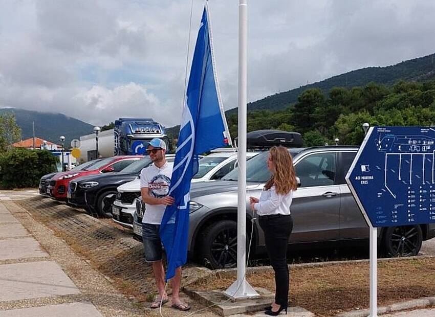 Plave zastave dodijeljene cjelogodišnjim ACI marinama