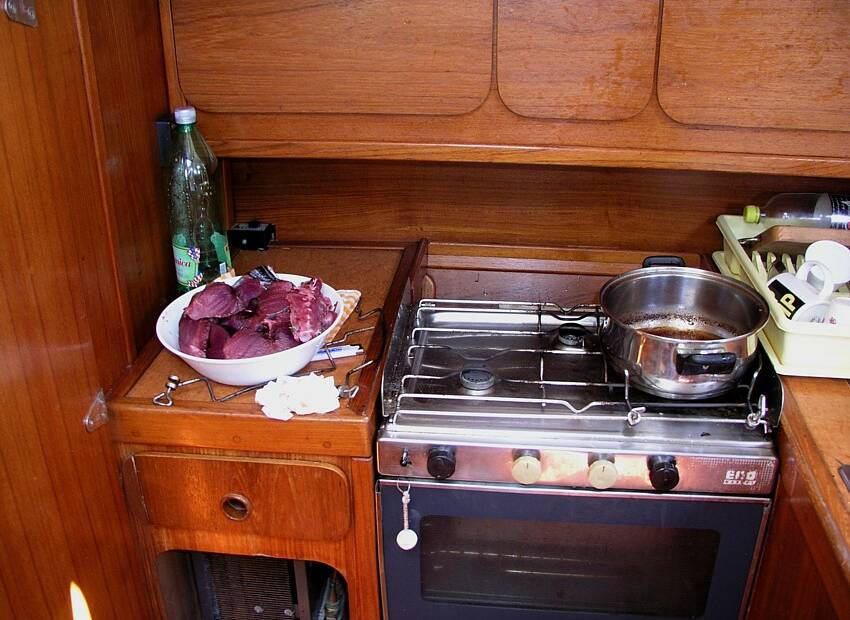 Kuhanje na brodu