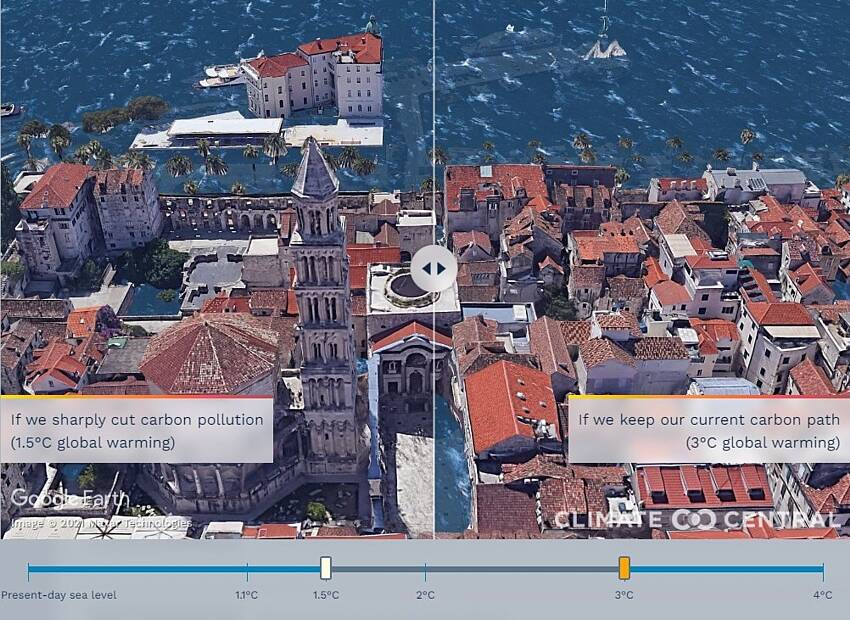 Kako će izgledati porast razine mora