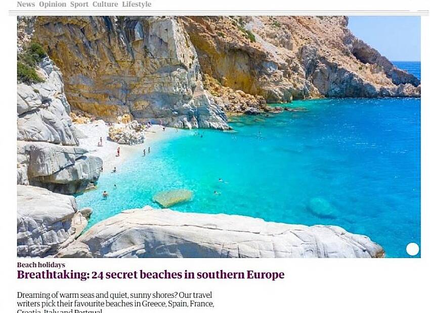 The Guardian o hrvatskim plažama