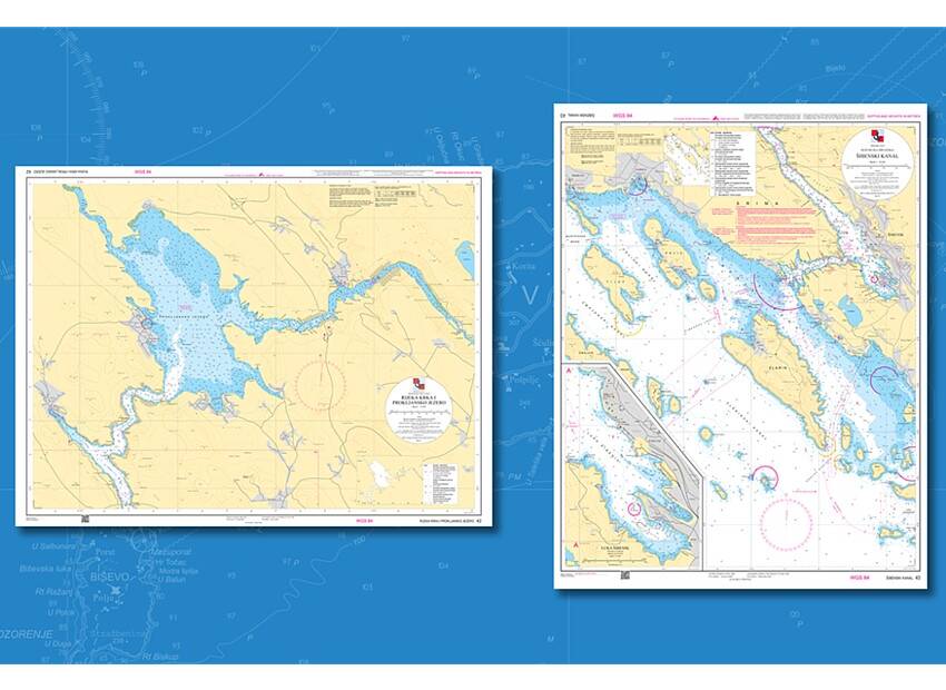 Nova karta 42 Rijeka Krka i Prokljansko jezero