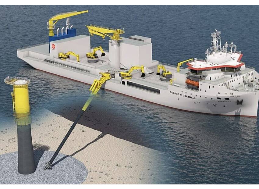 Specijalizirani brod za zaštitu podmorskih kabela