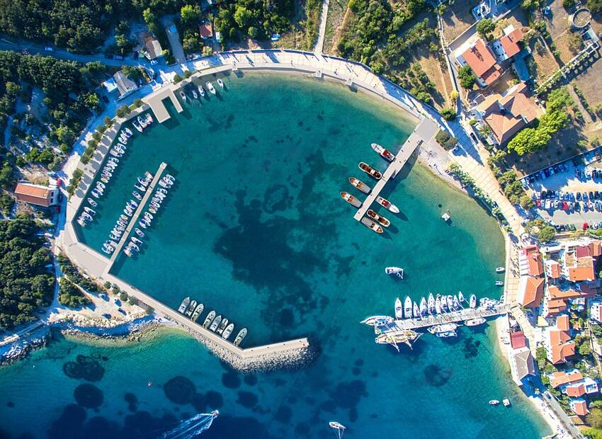 Radovi na uređenju luke Martinšćica