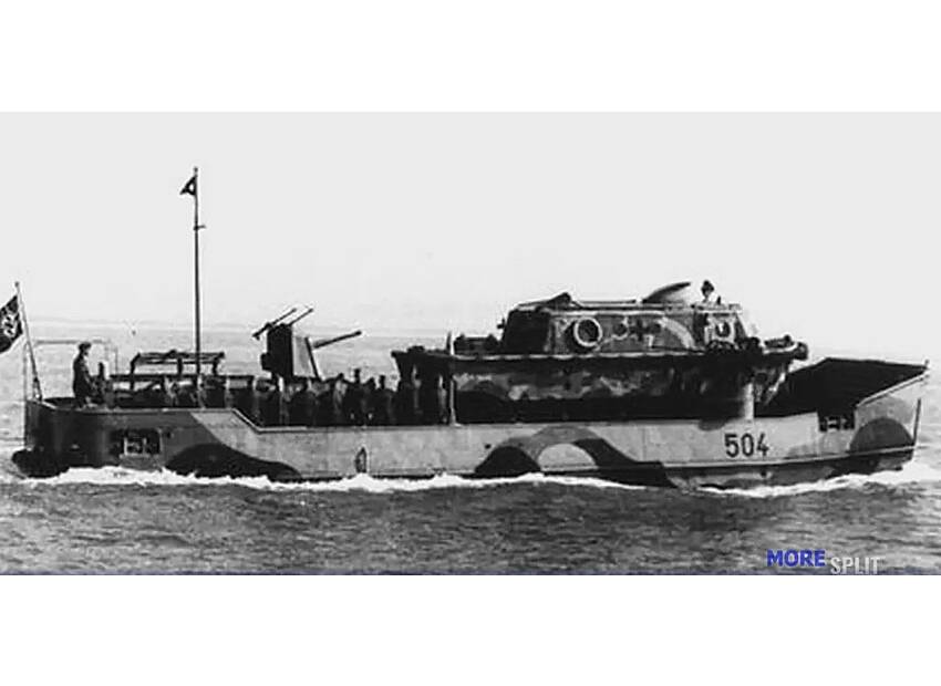 U Bračkom kanalu pronađen njemački brod potopljen 1944.