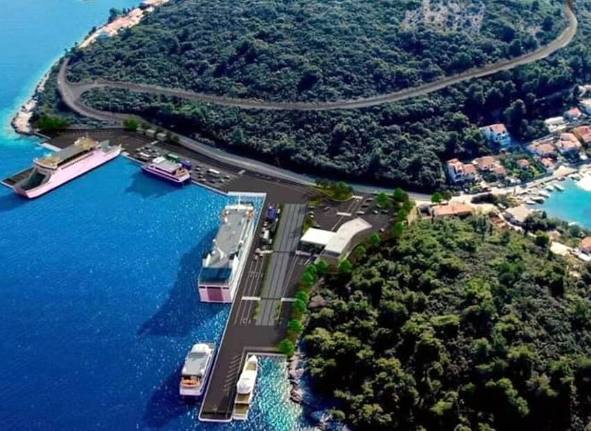 Izgradnja luke Polačište