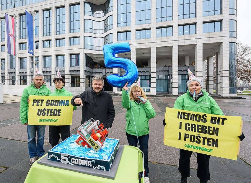 Torta za 5. obljetnicu