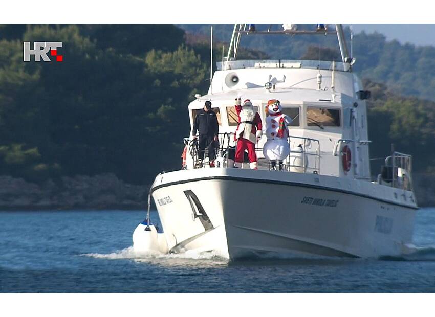 Policijski brod umjesto saonica