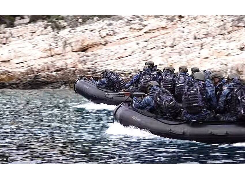 Novi hrvatski marinci primili beretke