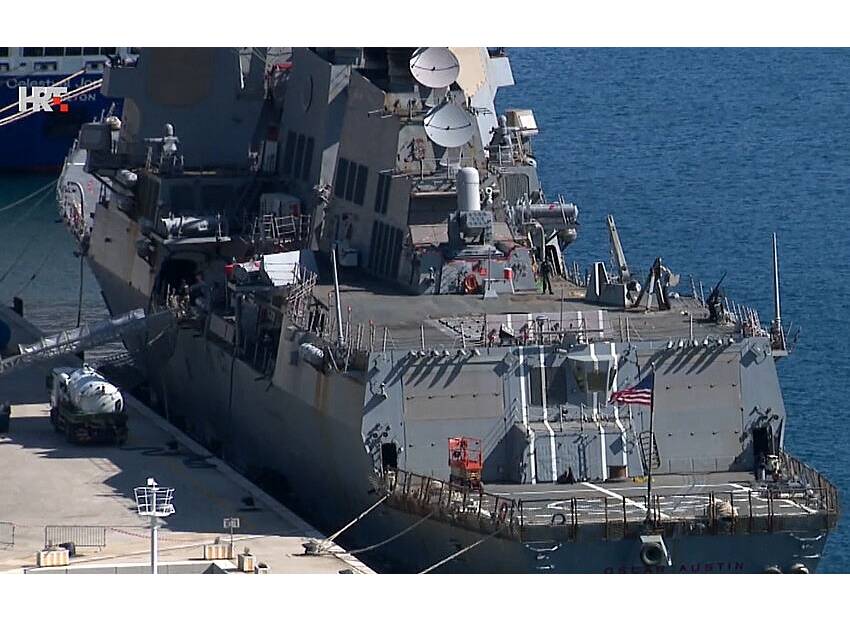 Američki razarač USS Oscar Austin u Dubrovniku