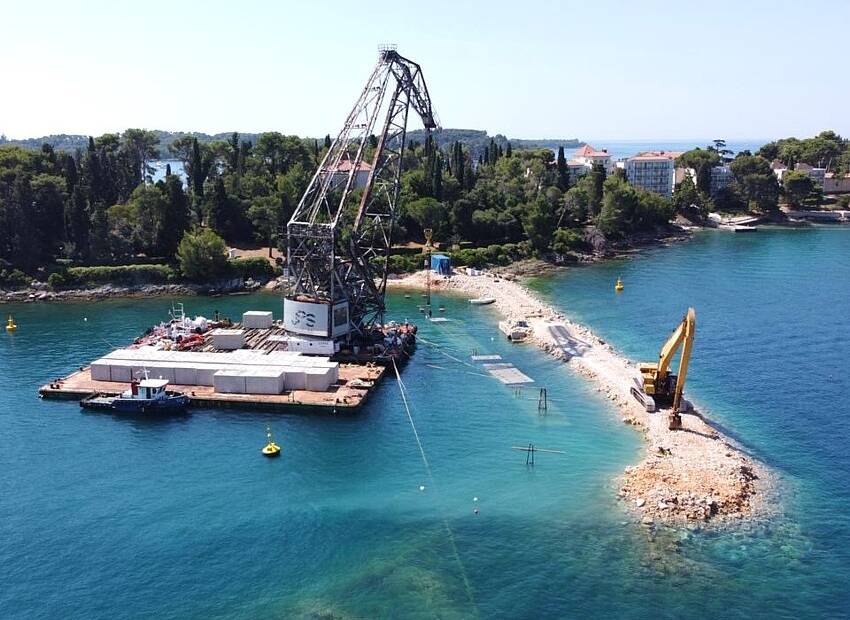 Rekonstrukcija rovinjskog lukobrana