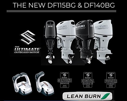 Suzuki DF115BG / DF140BG drive-by-wire